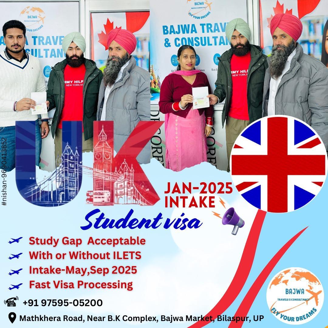 UK Study Visa (Jan Intake)